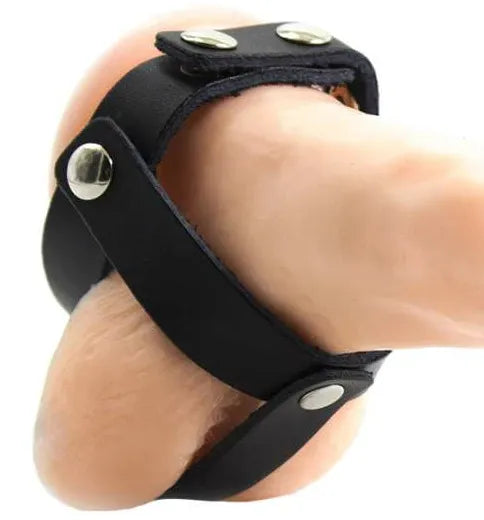 Cage En Cuir Pour Testicules Sans Nickel