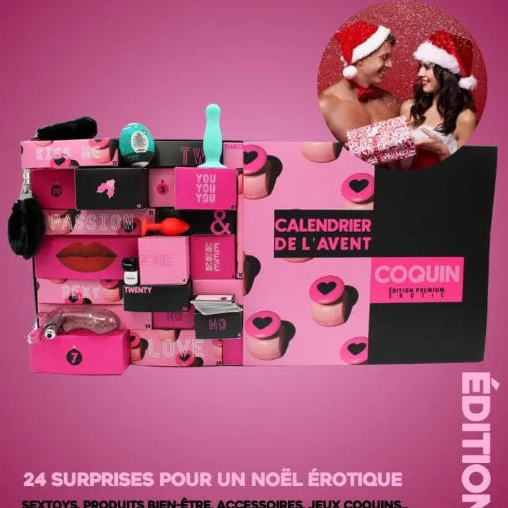 Calendrier De L'Avent Érotique Couple Hétéro 2024