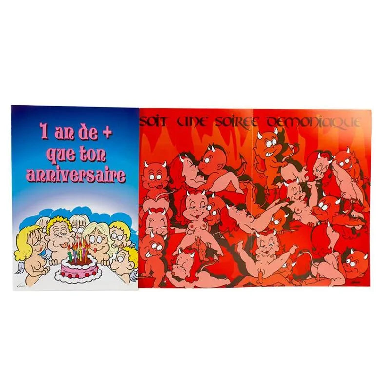 Carte Vœux Érotique Humoristique EVJF Originale