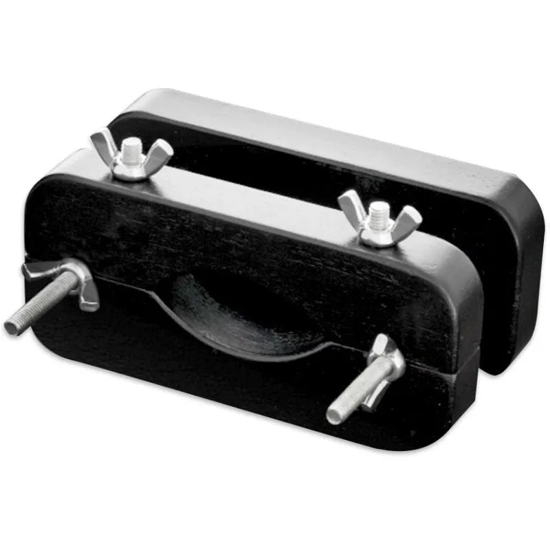 Cockring bois laqué noir ajustable avec écrous à oreilles, design élégant et fonctionnel pour confort et style masculin.