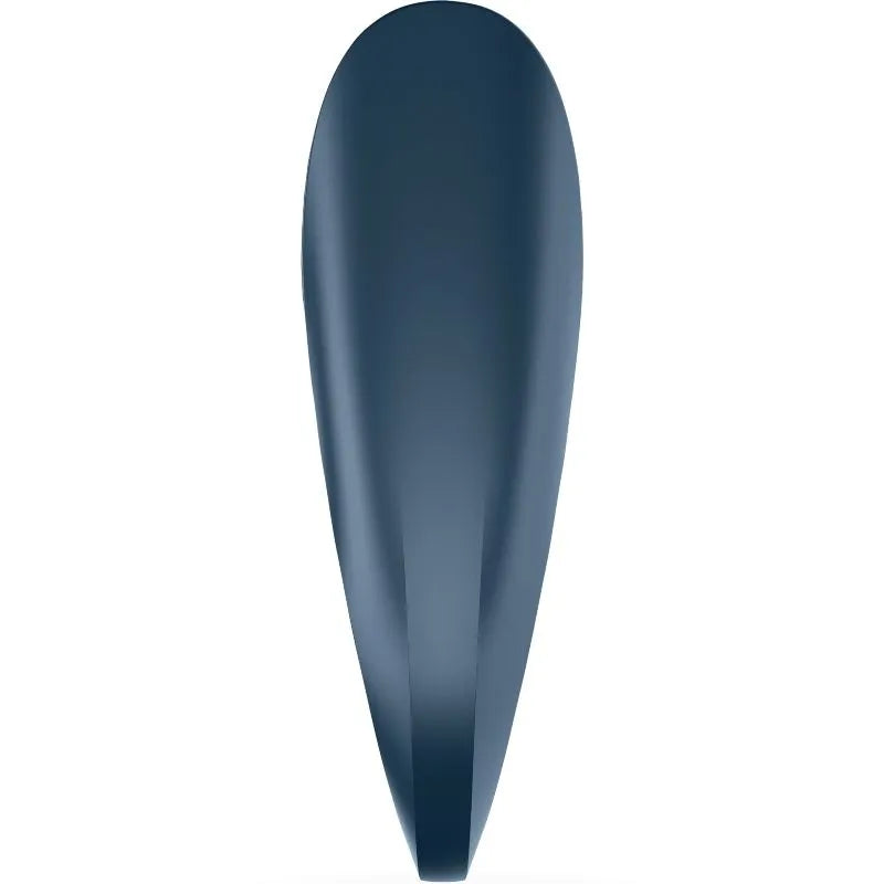 Anneau pénien bleu en silicone, forme ergonomique, 10 vibrations, plaisir pour couples, qualité médicale.