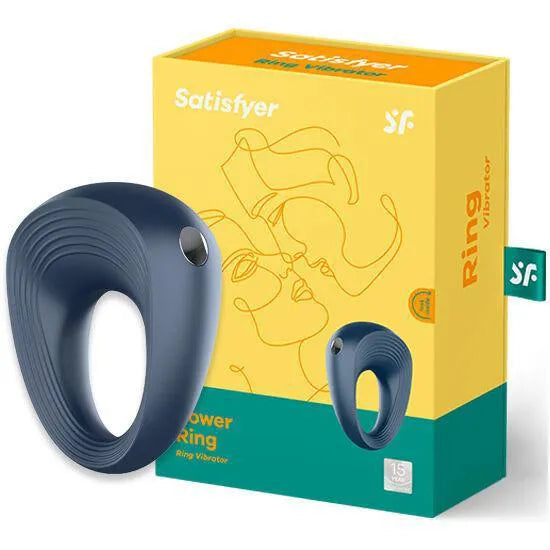 Cockring Silicone Bleu Vibrations Couples