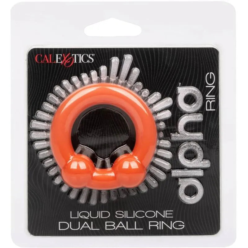 Cockring Silicone Liquide Double Boule