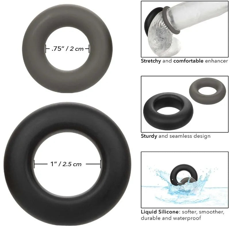 Cockring Silicone Liquide Étanche Durable