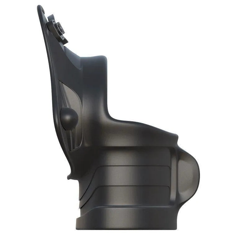 Anneau pénien en silicone noir, design ergonomique, améliore endurance et érections durables, qualité médicale.