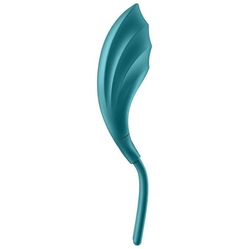 Cockring silicone réglable bleu, design ergonomique, texture douce, pour couples, confort et hygiène optimale.