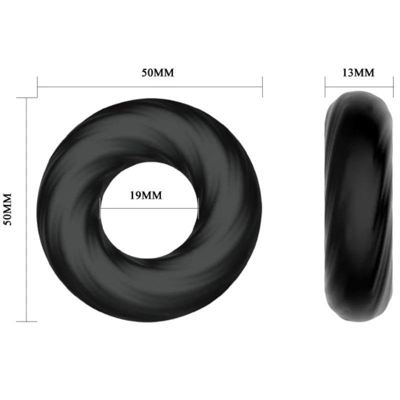 Cockring Silicone Super Élastique Discret