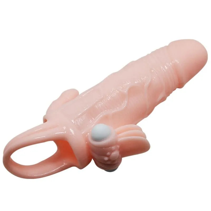 Cockring Vibrant Réaliste Avec Stimulateur Anal