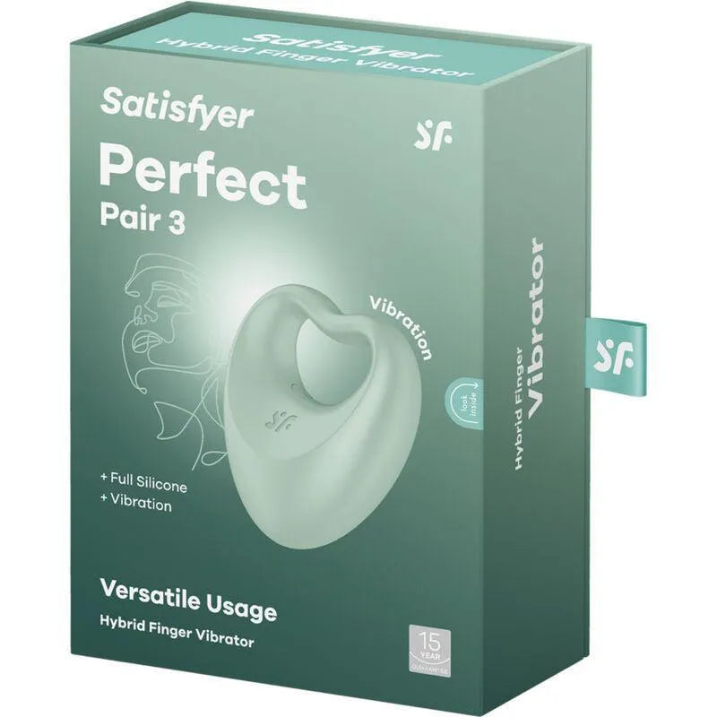 Cockring vibrant vert en silicone biocompatible, forme cœur, polyvalent pour stimulation pénienne et zones érogènes.