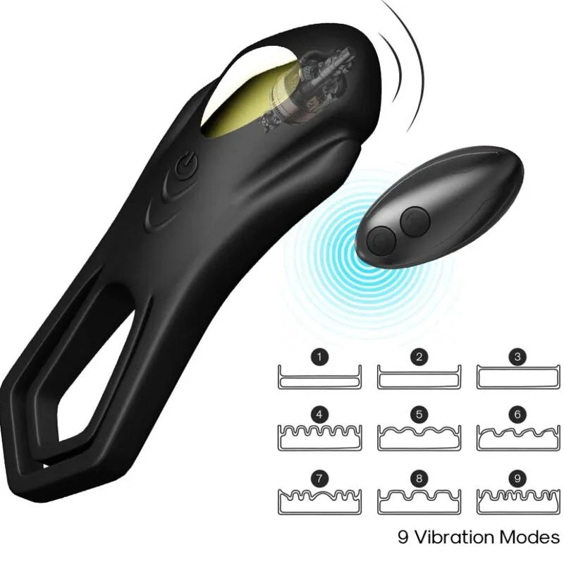 Cockring Vibrant Silicone Médical Étanche