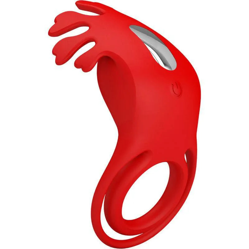 Cockring Vibrant Silicone Rechargeable Rouge