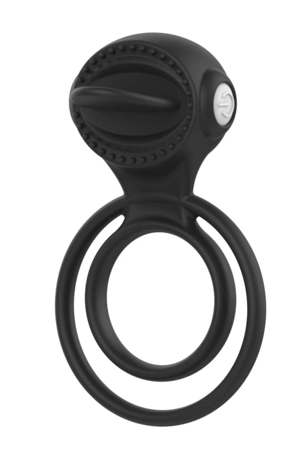 Cockring Vibrant Silicone Rose Pour Couples