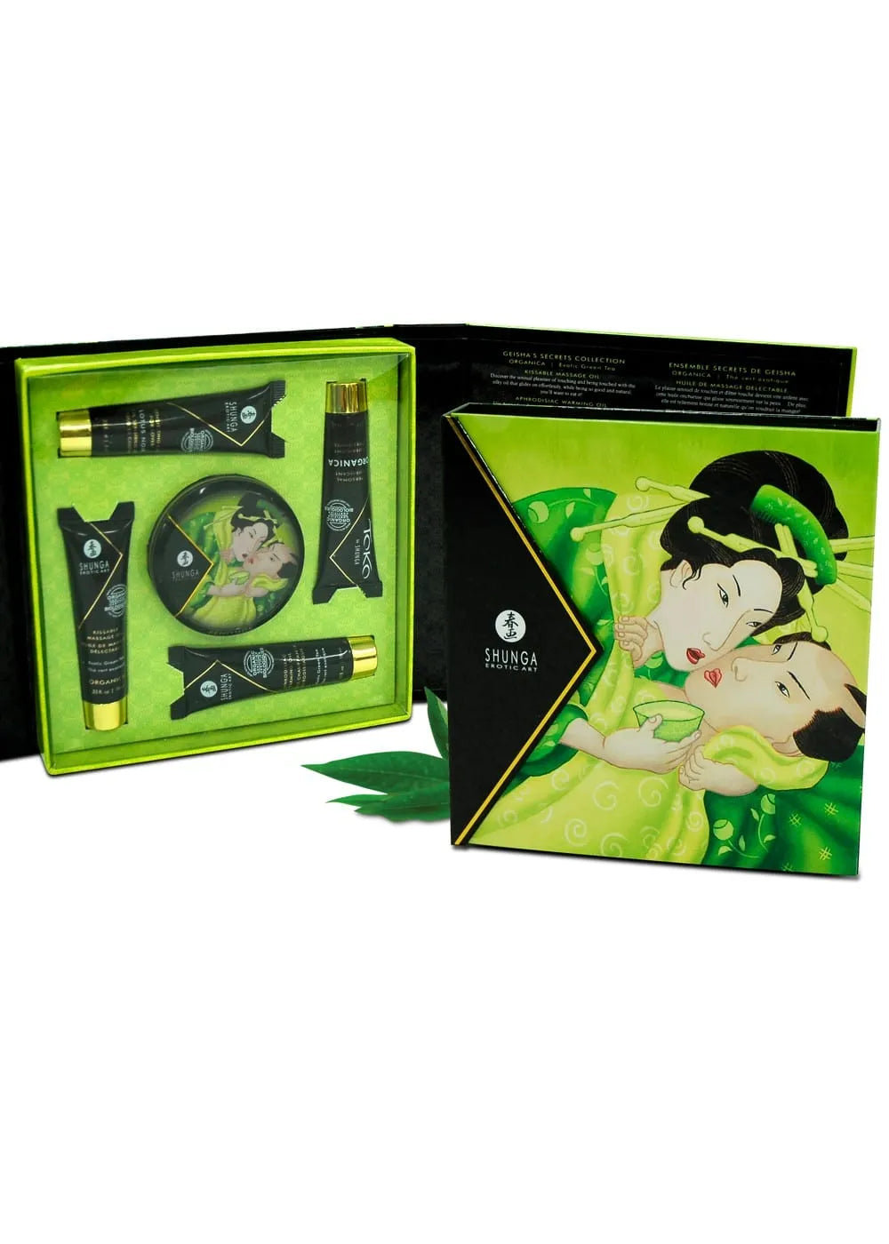 Coffret Cadeau Sensuel Bio Thé Vert Exotique