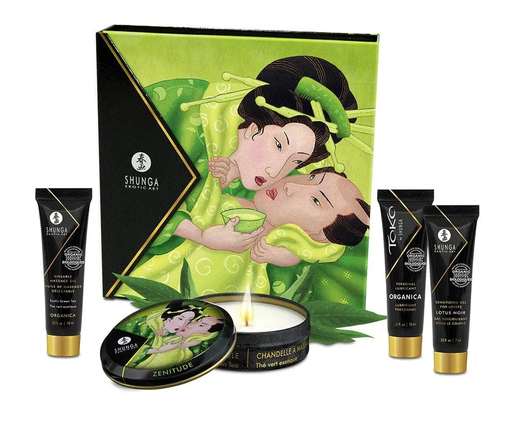 Coffret Cadeau Sensuel Bio Thé Vert Exotique