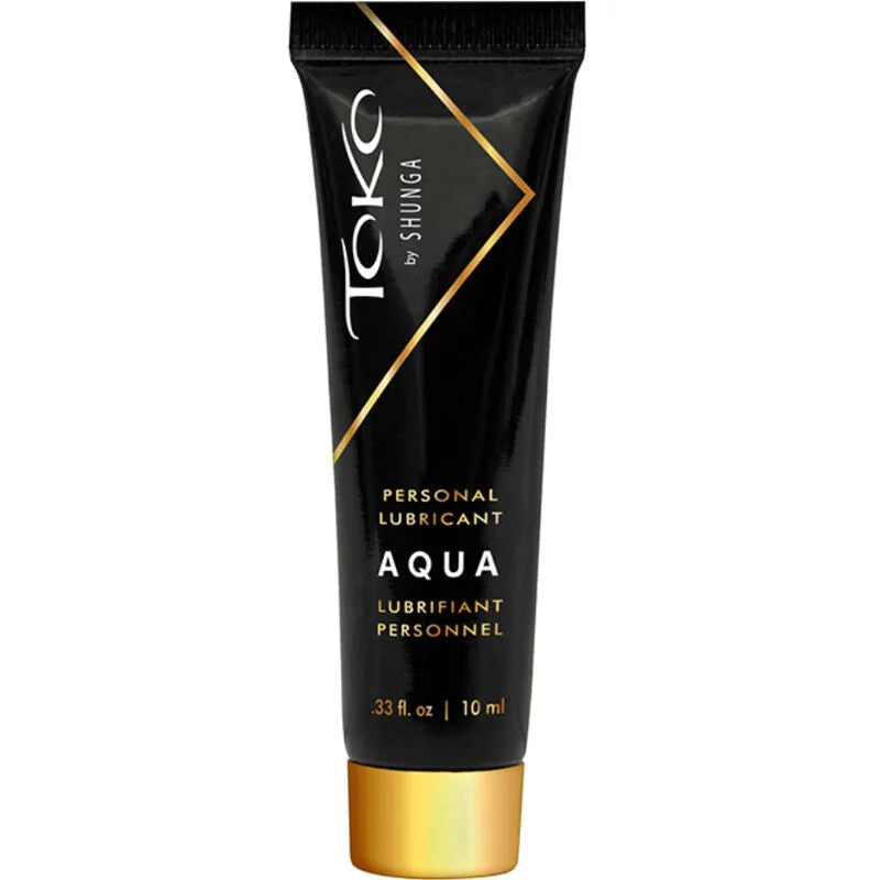 Coffret cosmétique érotique Shunga noir et or, produits intimes pour couples, design élégant et raffiné.