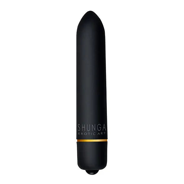 Coffret Érotique Shunga noir élégant, forme allongée, idéal pour couples explorant nouvelles sensations intimes.