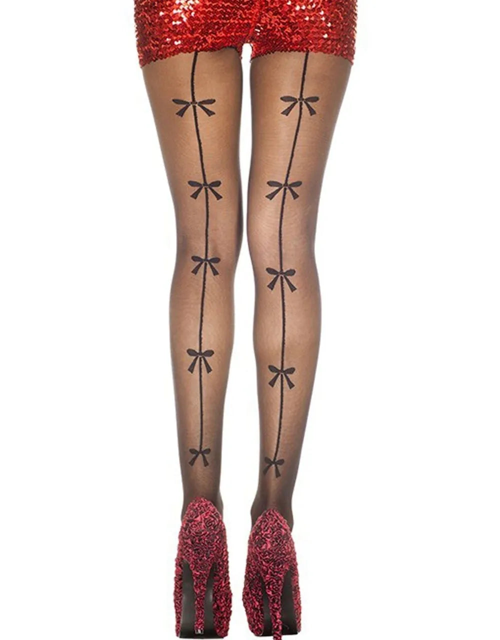 Collant Noir Fantaisie Pas Cher
