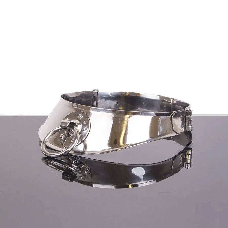 Collier De Soumission En Acier Inoxydable Pour Hommes