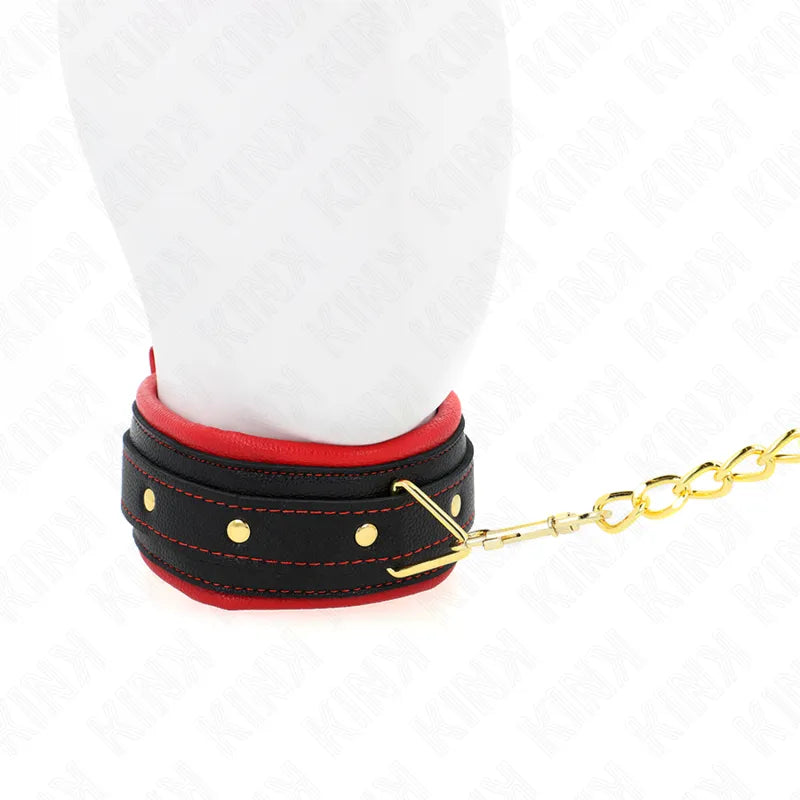 Collier Laisse Bdsm Cuir Élégant