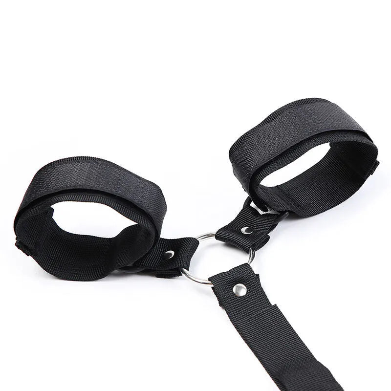 Collier Menottes Ajustables Bdsm Nylon
