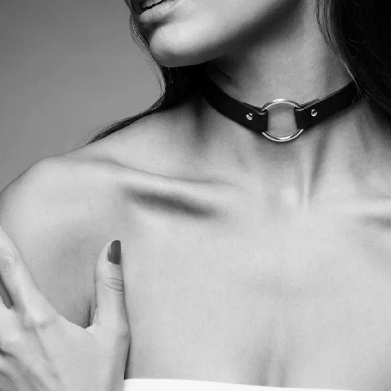 Collier Ras Du Cou Bdsm Vegan Ajustable