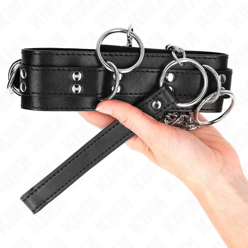 Colliers Bdsm En Cuir Véritable Élégants