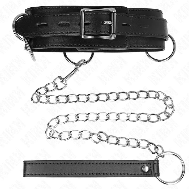 Colliers Bdsm En Cuir Véritable Élégants