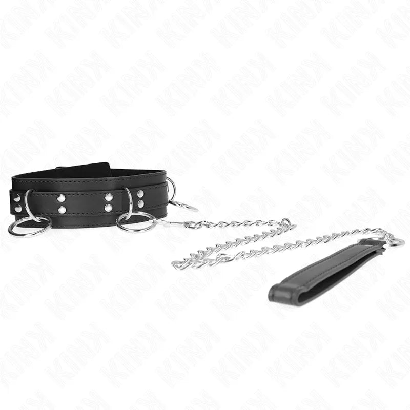 Colliers Bdsm En Cuir Véritable Élégants