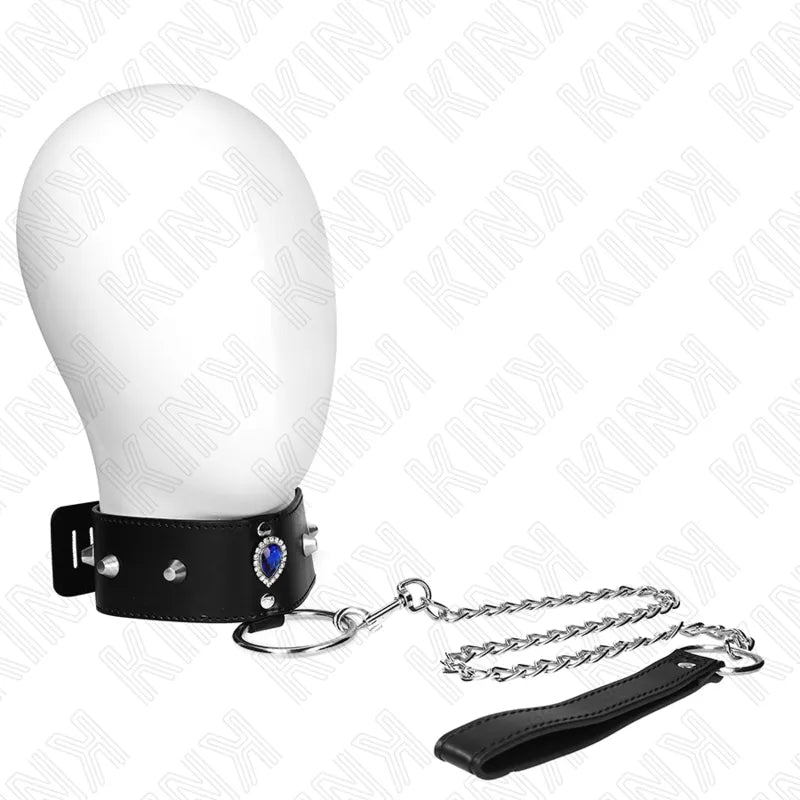 Colliers Bdsm Élégants En Cuir Et Métal