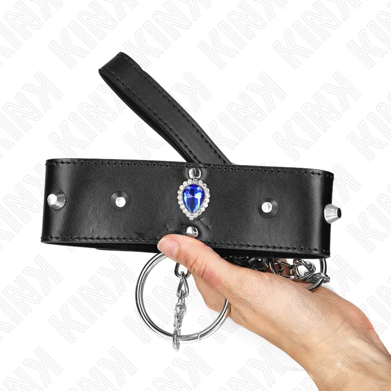 Colliers Bdsm Élégants En Cuir Et Métal