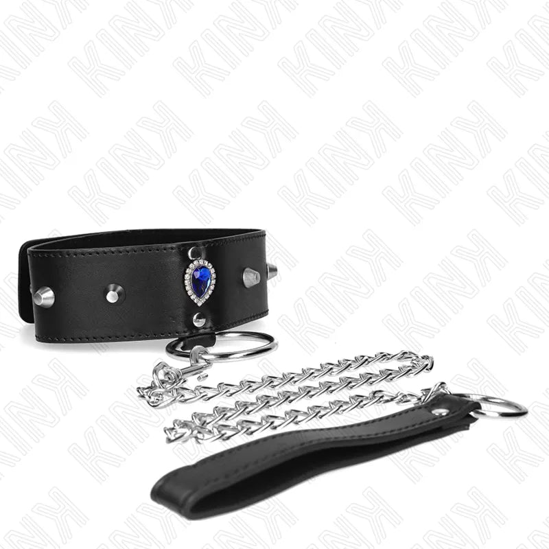 Colliers Bdsm Élégants En Cuir Et Métal