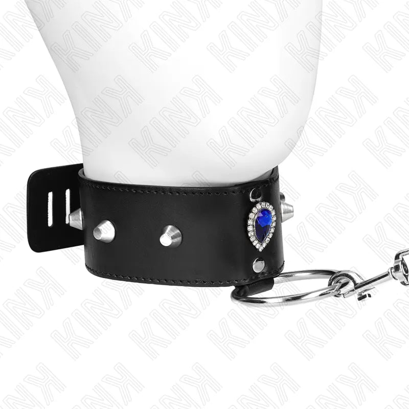 Colliers Bdsm Élégants En Cuir Et Métal