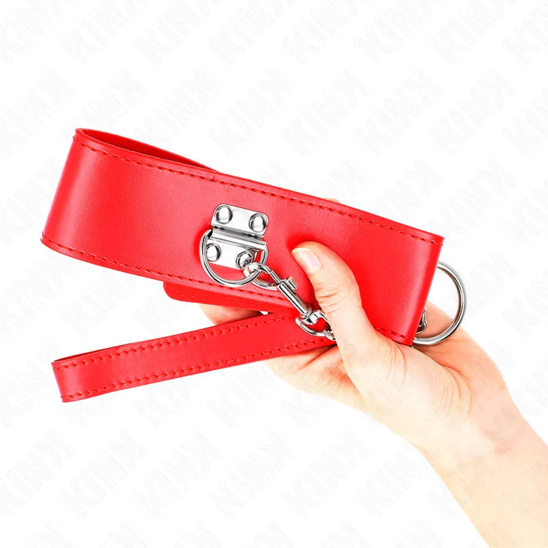 Colliers Bdsm Élégants En Cuir Réglable