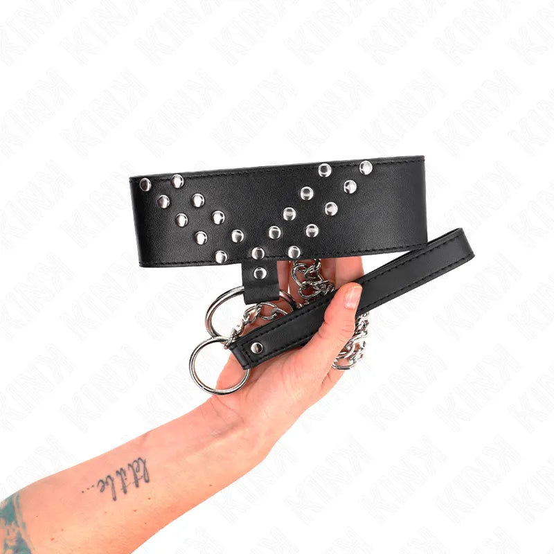 Colliers Bdsm Élégants En Cuir Végétalien