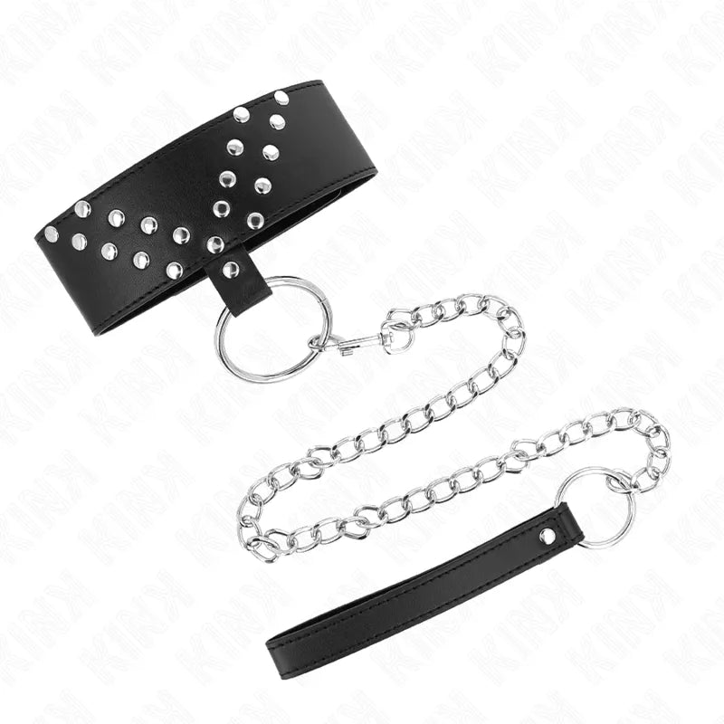Colliers Bdsm Élégants En Cuir Végétalien
