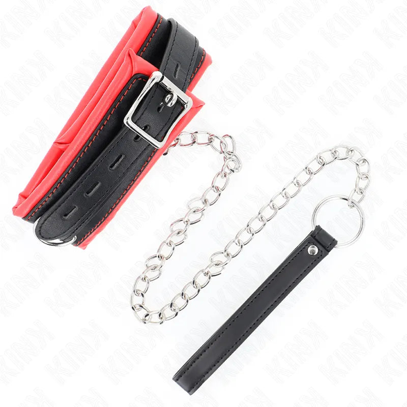 Colliers BDSM Haute Qualité Cuir Véritable Élégant