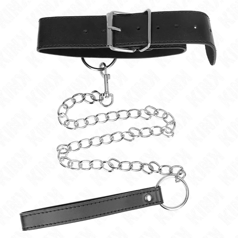 Colliers De Soumission En Cuir Élégants