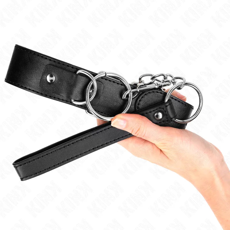 Colliers De Soumission En Cuir Élégants