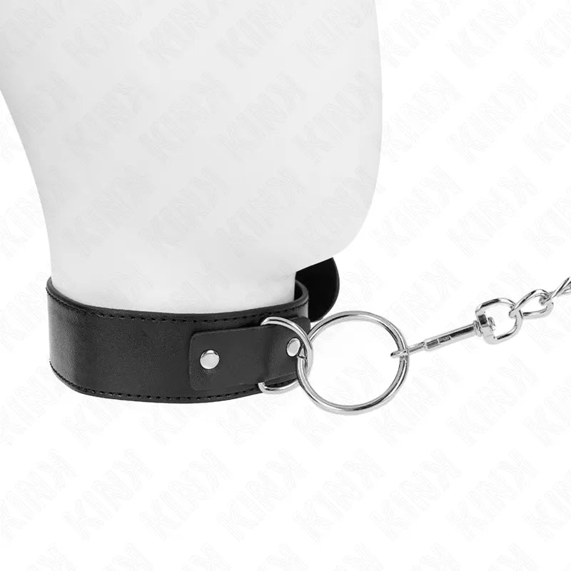 Colliers De Soumission En Cuir Élégants