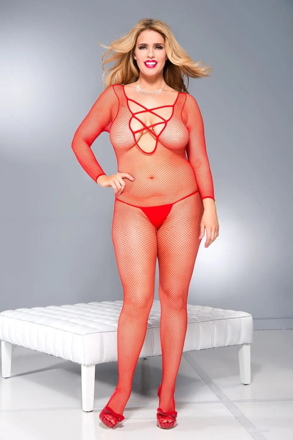 Combinaison Sexy Manches Longues Nylon