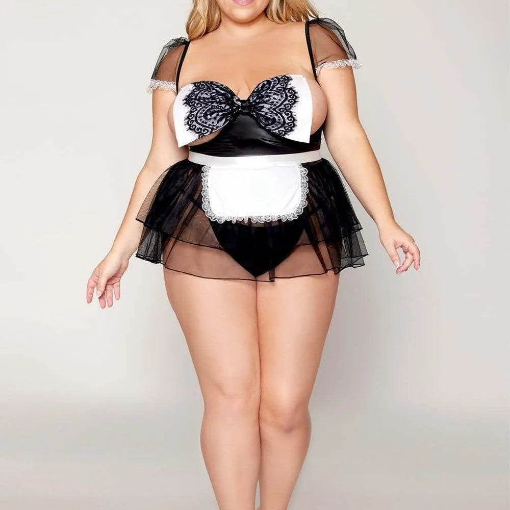 Costume Sexy Femme De Chambre Grande Taille