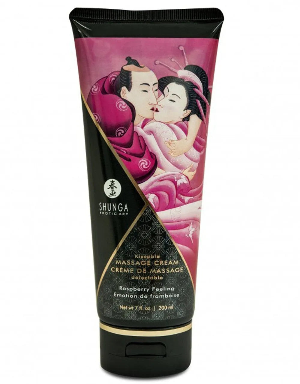 Crème De Massage Framboise Hydratante 200Ml