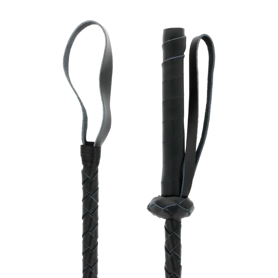Cravache Bdsm Cuir Pointe Fétiche