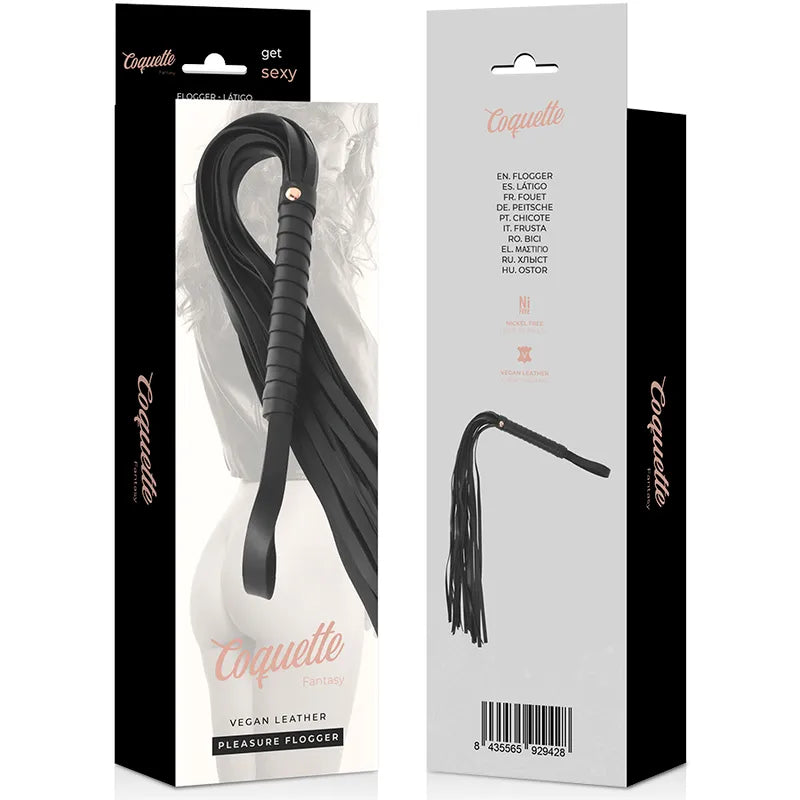 Cravache Bdsm Cuir Vegan Coquette Chic