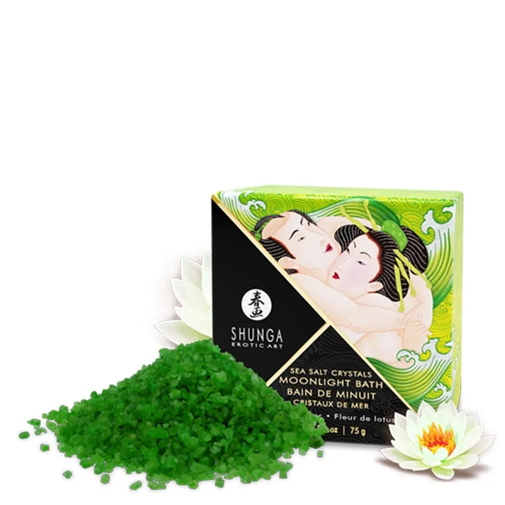Cristaux De Mer Sensuels Bain Fleur De Lotus