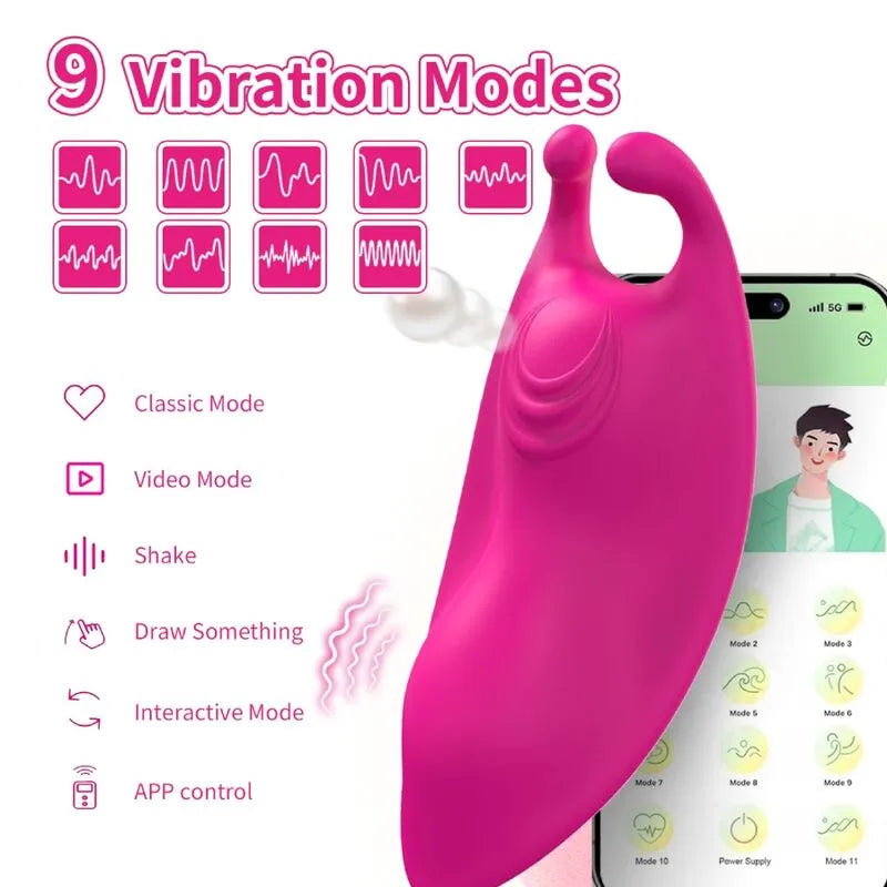 Culotte Vibrante Étanche Silicone Médicale