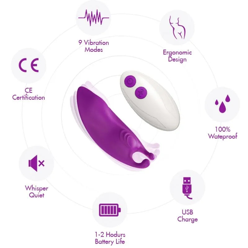 Culotte Vibrante Étanche Silicone Médicale