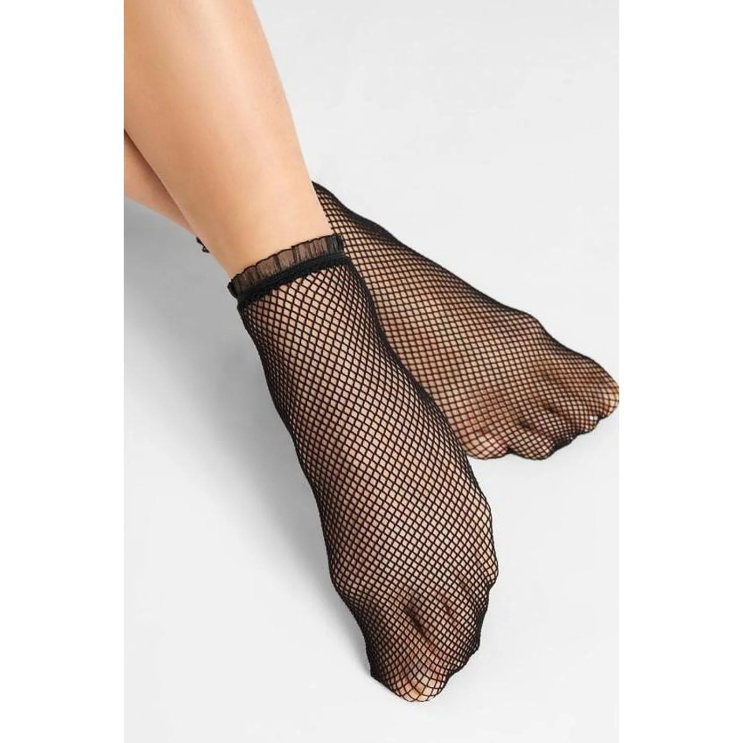 Chaussettes cabaret ajourées dentelle organza élastiques confortables Fiore
