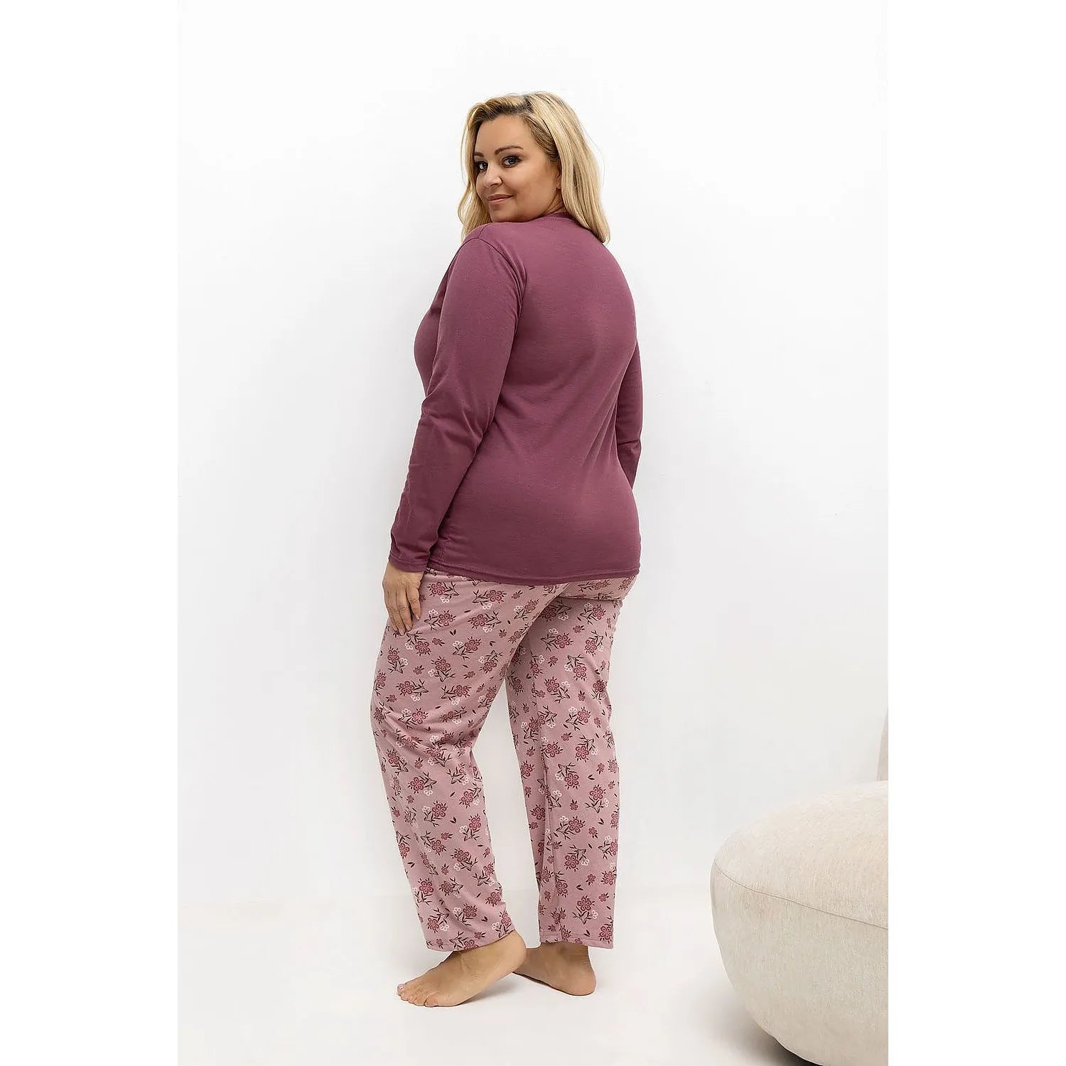 Pyjama Taille Plus model 221191 Forever Pink