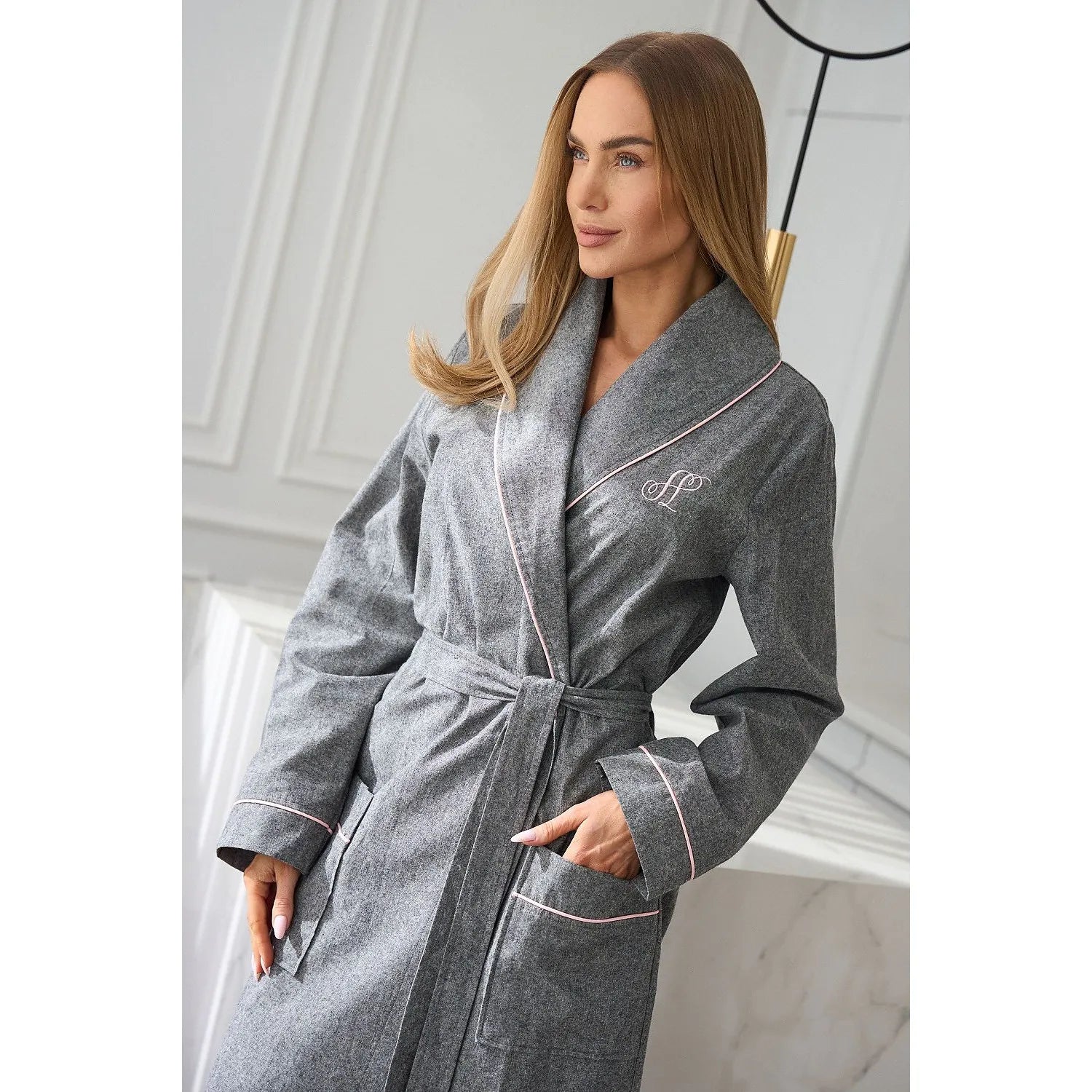 Peignoir model 221712 L&L collection